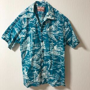 RJC アロハシャツ 半袖シャツ M〜Lサイズ程度 USA製 アメリカ製 HAWAII ハワイ