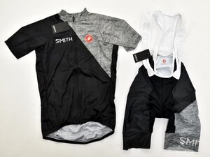 Smith×Castelli MTB ジャージ&ビブショーツ size:S