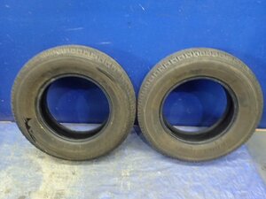 165R13 6PR 夏タイヤ２本　BRIDGESTONE　Ｖ600　2023年製　８分山　24122808