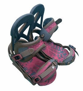 B05 激安中古！スノーボード ビンディング BURTON MISSION Mサイズ バインディング バートン ミッション 送料無料！