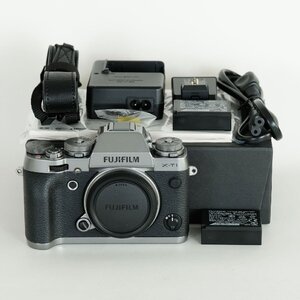 [美品｜シャッター数4回｜純正バッテリー2個] FUJIFILM X-T1 [Graphite Silver Edition] / 富士フイルムXマウント