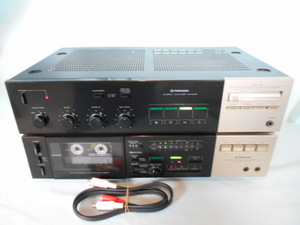  PIONEER パイオニア　CT-7100　カセットデッキ/SA-5100 アンプ