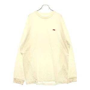 SUPREME シュプリーム Small Box Logo L/S Tee スモールボックスロゴ 長袖カットソー ロングスリーブTシャツ ロンT ホワイト