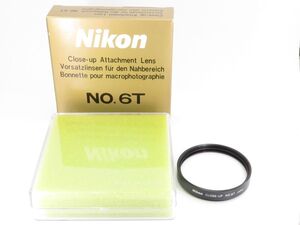 【送料450円】02258 Nikon CLOSE-UP No.6T 62mm クローズアップフィルター【アットカメラ】