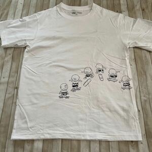 UNIQLOユニクロ*UTGP PEANUTS*チャーリーブラウン*白160