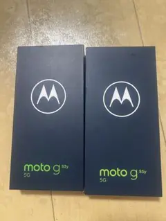 moto g53y 5G インクブラック ペールピンク　128GB