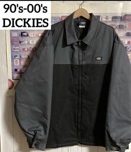 90s-00sメキシコ製DICKIES中綿ワークジャケット3XLダックアクティブブルゾン