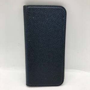 LOUIS VUITTON　LV ルイ・ヴィトン タイガ フォリオ オセアン　M33020 iPhone6/6S アイフォンケース カバー イニシャルあり 【中古】