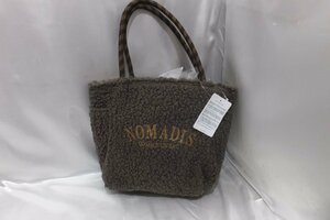 NOMADIS ノマディス リバーシブル ボア ハンドバッグ タグ付 未使用 バッグ