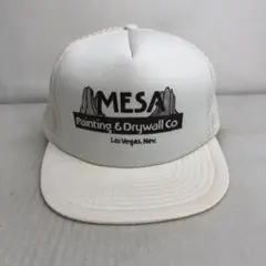 【US買付】キャップ　メッシュキャップ　トラッカーキャップ　MESA ホワイト