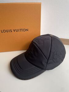 ルイヴィトン 帽子 キャップ LOUIS VUITTON ピローモノグラム ブラック