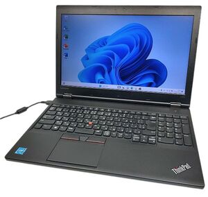 Lenovo ThinkPad L570●Celeron 3955U/メモリ8GB 新品SSD256GB/DVD-ROM/ テンキー/無線 Bluetooth/Win11 Pro