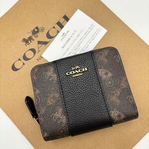 【COACH☆新品】ビルフォールド ウォレット・ホース アンド キャリッジ！