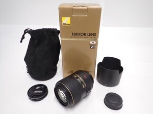 良品 Nikon AF-S VR MICRO NIKKOR 105mm F2.8G IF ED SWM ナノクリスタルコート ニコン 中望遠マイクロレンズ 元箱付 ★ 70D6C-12