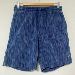 美品 descendant インディゴ イージー ショーツ 1 ショートパンツ ディセンダント SHORTS