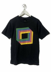 ポールスミス PAUL SMITH プリント 半袖 カットソー Tシャツ M ブラック トップス メンズ