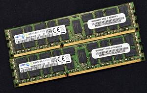 16GB (8GB 2枚組) DDR3 PC3-12800R DDR3-1600 REG 2Rx4 240pin ECC Registered Samsung サーバー MacPro向け (管:SA6164 x3s