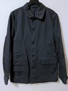 希少 美品 BLACKBARRETT by NEIL BARRETT ニールバレット BIGダーツ リングバックル ジャケット ダークグレー size3 ブラックバレット Y2K