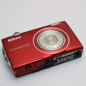 美品 COOLPIX S5100 クリアレッド 即日発送 Nikon デジカメ デジタルカメラ 本体 あすつく 土日祝発送OK