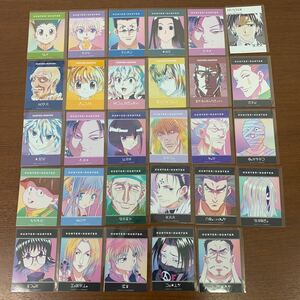 ① HUNTER×HUNTER ハンターハンター Ani-Art アニメイトフェア 購入特典ブロマイド 29種セット 非売品