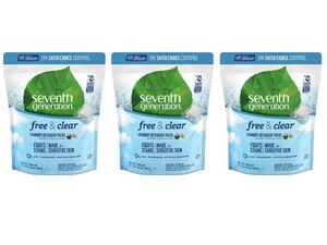 セブンスジェネレーション 洗濯用キューブ洗剤 フリー＆クリア Seventh Generation Laundry Detergent 