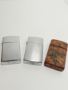 1円【現状品/まとめ】ZIPPO ジッポー オイルライター ライター　3点まとめ　喫煙具