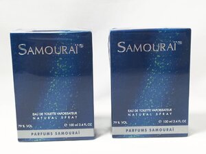 未開封 香水2点セット Samourai サムライ サムライオードトワレ 100ml フランス製