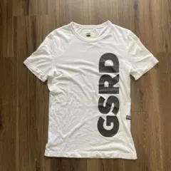 オ　G STAR RAW ジースターロゥ　Tシャツ　プリント　半袖