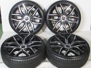 ☆200系■ハイエース.レジアスエース.他等■225/35R20■139.7-6H/20-8.5J/+38■HAIDA&MINERVA■FLEX■DELF01■フレックスデルフゼロワン■