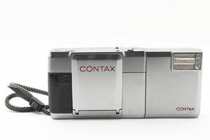 4547 【難あり品(ジャンク）】 Contax T Silver Rangefinder 35mm Film Camera T14 Flash コンタックス レンジファインダーカメラ 1205