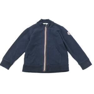 ◆MONCLER モンクレール ジップアップスウェット ◆ ネイビー キッズ トップス 子供服 COMPLETO　MAGLIA　CARDIGAN