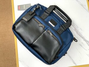 未使用 TUMI トゥミ 2way ビジネスバッグ 限定色 ネイビー