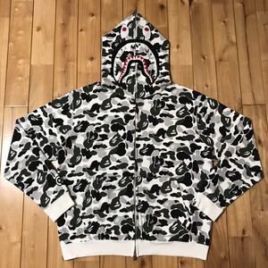 ★京都限定★ kyoto color camo シャーク パーカー Mサイズ shark full zip hoodie a bathing ape BAPE エイプ ベイプ city camo 都市限定