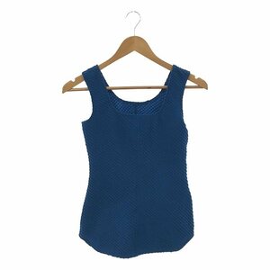 【美品】 Mame Kurogouchi / マメクロゴウチ | 2024SS | Shirring Jersey Jacquard Sleeveless Top