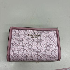 B3768【未使用】kate spade 折りたたみ財布