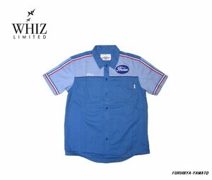 #古着屋大和 #送料無料 #完売 #嵐 #ニノ #二宮和也 #色違い #WHIZ LIMITED #ウィズリミテッド #ワッペン付 #ワークシャツ #Mサイズ #ブルー