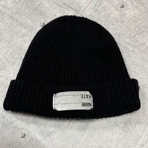 BRONER HATS ニット帽 ビーニー ワッチ USA製 ブローナー　　リブニットキャップ リフレクターネームパッチ MADE IN THE USA YL1016