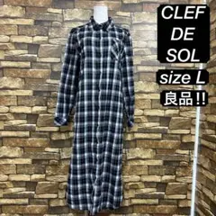 b0261 CLEF DE SOL (L) レディース シャツ ワンピース