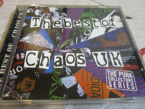 再生確認済み　送料込み Chaos UK / The Best Of Chaos UK　ベスト盤　カオスU.K CHAOS U.K 25曲入り