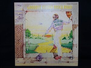 A166　LP　ELTON JOHN エルトン・ジョン　GOODBYE YELLOW BRICK ROAD グッバイ・イエロー・ブリック・ロード 〈黄昏のレンガ路〉試聴未確認