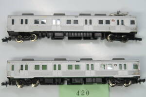 41222-420【私鉄車両】SHINANO MICRO 東急電車（2両）【中古品】