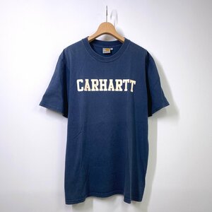 Carhartt カーハート 半袖ロゴTシャツ L ネイビー 紺