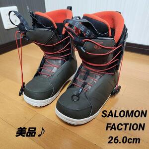 SALOMON FACTION 26.0cm メンズ スノーボード ブーツ