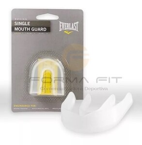 Everlast マウスピース Boxing Single Mouth Guard Level 1 Clear Lightweight Boil & Bite Design マウスガード クリア エバーラスト