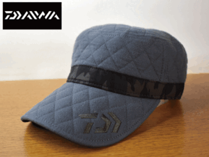 F12《未使用品》DAIWA ダイワ【フリーサイズ】 帽子 ワークキャップ フィッシング 定番デザイン キルティング