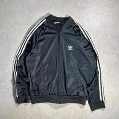 80s adidas ATP トラックジャケット ジャージ 希少カラー 黒 美品