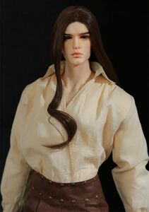 ★球体関節人形★ イケメン 男性 BJD 1/3 74cm カスタムドール 人形 素体 本体のみ ノーメイクアップ D359