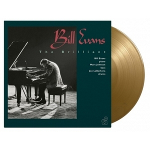 未開封　送料500円　ゴールド盤　ビル・エヴァンス　ブリリアント　EU盤　高音質180g重量盤　Bill Evans　Brilliant　1LP　美品　アナログ