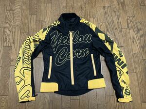 ［レディース］Yellow cornイエローコーン　ライダースジャケット　プロテクター付属　サイズM