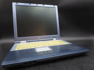 l【ジャンク】FUJITSU ノートパソコン FMV-LIFEBOOK FMV-7140MR5 FMV5MRYL3 マザー・液晶不具合あり　富士通